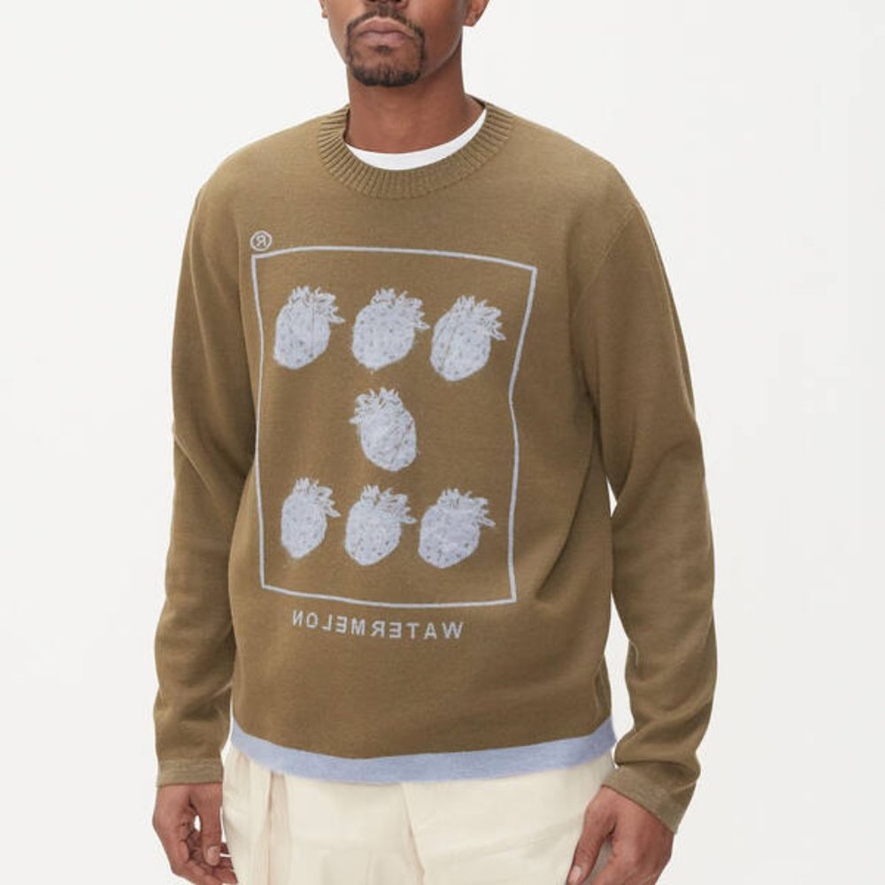 NEW Acne Studios Kalm Strawberry Fruit Sweater